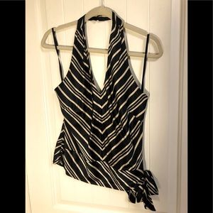 Silk Banana Republic halter top